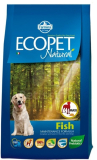 Ecopet Natural Dog Fish Medium 12+2kg