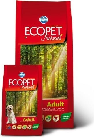 Ecopet Natural Dog Adult Medium 12+2kg