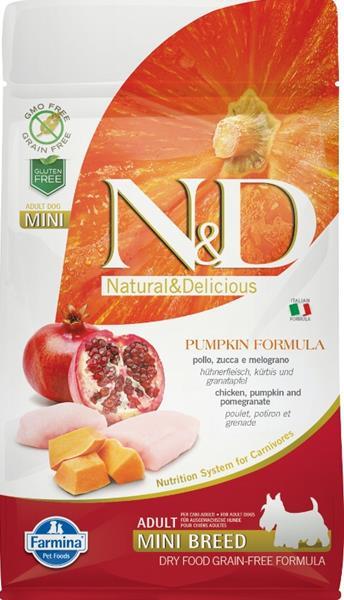 N&D Dog GF Pumpkin Adult Mini Chicken&Pomegranate 7kg