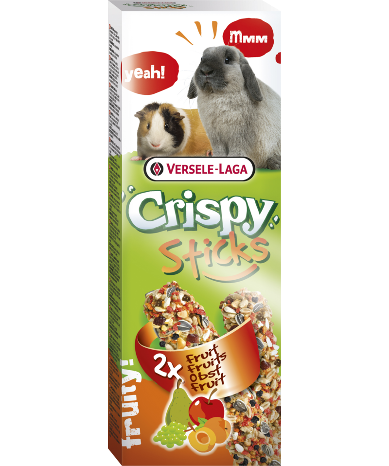 Versele-Laga Crispy Sticks Rabbits-Guinea Pigs Fruit 110g