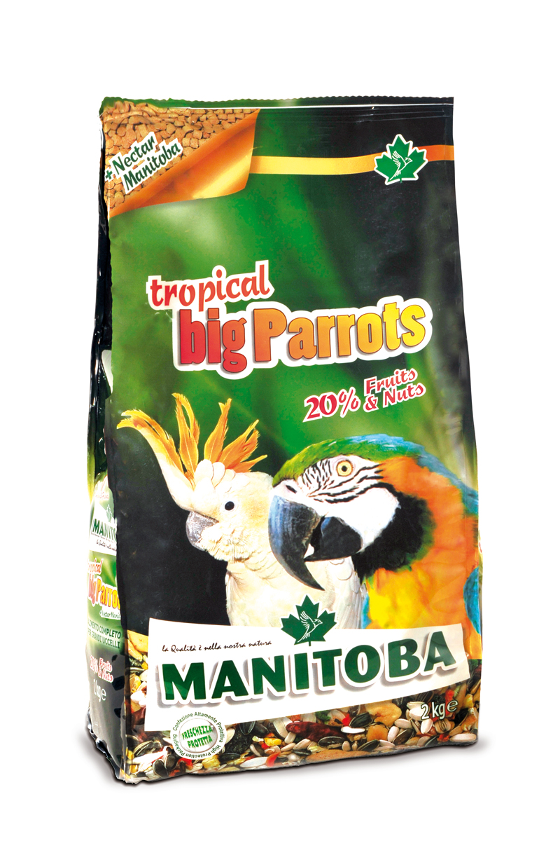Manitoba Tropical Big Parrots 2kg