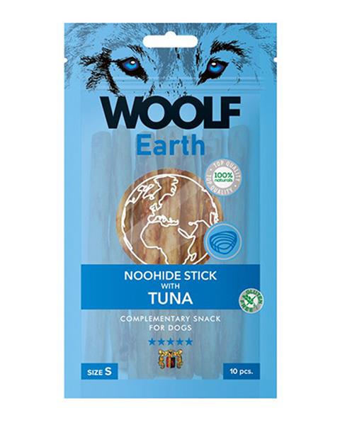 Woolf Dog Earth Noohide S Sticks with Tuna 85g 