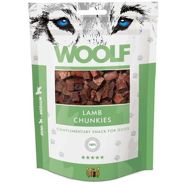 Woolf Dog Lamb Chunkies 100g