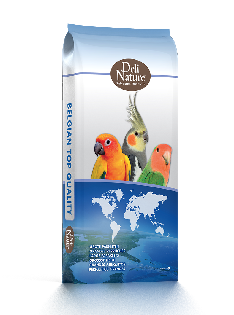 Deli Nature 68 - Large Parakeet Without Sunflower Seeds 20kg