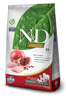 N&D Dog GF Adult Medium Chicken&Pomegranate 12kg