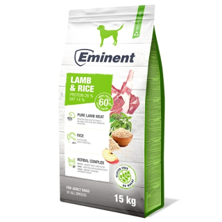 Eminent Dog Lamb&Rice 15kg