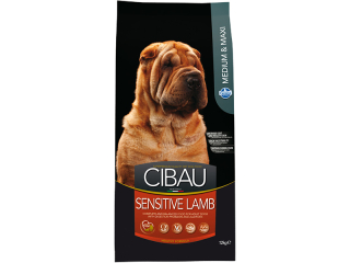 Cibau Dog Adult Sensitive Lamb Medium&Maxi 12kg