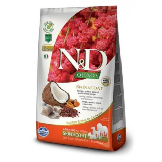 N&D Dog GF Quinoa Skin&Coat Herring 7kg