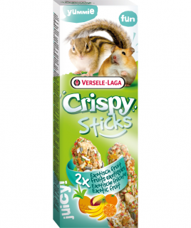 Versele-Laga Crispy Sticks Hamsters-Squirrels Exotic Fruit 110g