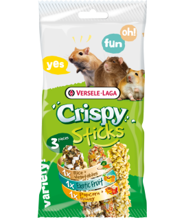 Versele-Laga Crispy Sticks Omnivores Triple Variety Pack 165g