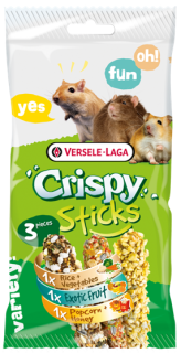 Versele-Laga Crispy Sticks Omnivores Triple Variety Pack 165g