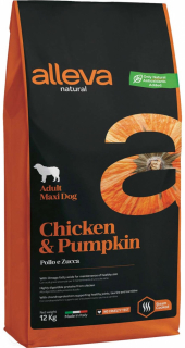 Alleva Natural Dog Adult Maxi Chicken&Pumpkin 12kg