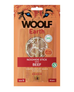 Woolf Dog Earth Noohide S Sticks with Beef 85g 