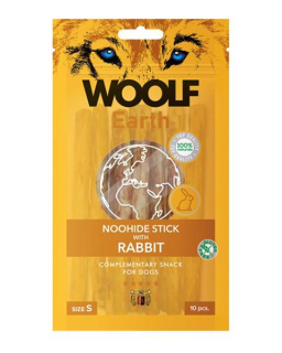 Woolf Dog Earth Noohide S Sticks with Rabbit 85g 