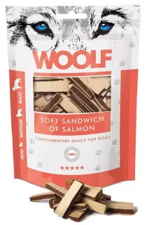 Woolf Dog Salmon Soft Sandwich 100g