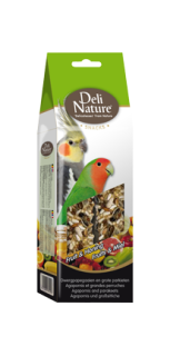 Deli Nature Agapornis and Parakeets Fruit & Honey 130g