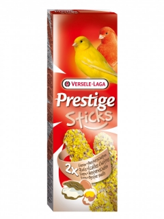 Versele-Laga Prestige Sticks Canaries Eggs&Oyster Shells 60g
